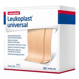 Abbildung: Leukoplast Universal Pflaster wasserabw.6 cmx5 m Rolle 1 St, Pflaster PZN 13838319