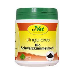Abbildung: Singulares Bio-Schwarzkümmelmehl vet. (für Tiere) Pulver, 500 g PZN 13853230