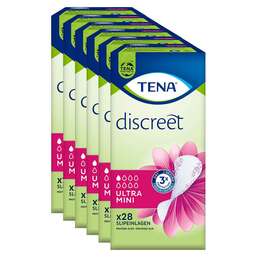 Abbildung: TENA® discreet Ultra Mini Slipeinlagen bei Inkontinenz 10X28 St PZN 13857185