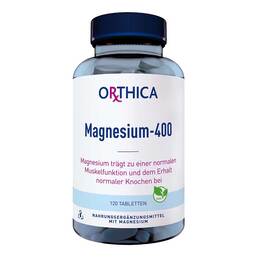 Abbildung: Orthica Magnesium 400 Tabletten 120 St, Tabletten PZN 13859965