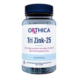 Abbildung: Orthica Tri Zink 25 Kapseln 60 St, Kapseln PZN 13860508