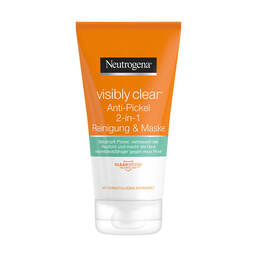 Abbildung: Neutrogena V.C.Anti-Pickel 2in1 Reinigung & Maske Tube, 150 ml PZN 13864558