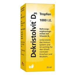 Abbildung: Dekristolvit D3 1.000 I.E. Tropfen Tropfen, 25 ml PZN 13867114