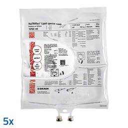 Abbildung: Nutriflex Lipid special novo Emuls.z.Infusion Mehrk.Btl 5X1250 ml, Beutel PZN 13872374