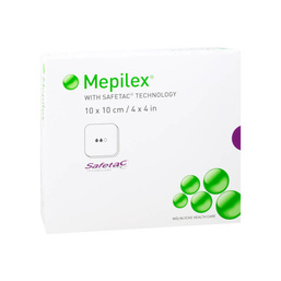 Abbildung: Mepilex 10x10 cm Schaumverband 5 St, Verband PZN 13875579