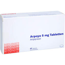 Abbildung: Arpoya 5 mg Tabletten Heunet 49 St, Tabletten PZN 13876834