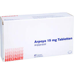 Abbildung: Arpoya 15 mg Tabletten Heunet 49 St, Tabletten PZN 13876952
