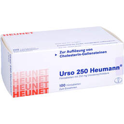 Abbildung: Urso 250 Heumann Filmtabletten Heunet 100 St, Filmtabletten PZN 13877265