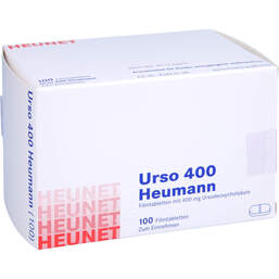 Abbildung: Urso 400 Heumann Filmtabletten Heunet 100 St, Filmtabletten PZN 13877294