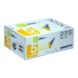 Abbildung: Mylife Clickfine Pen-Nadeln 5 mm 100 St, Kanüle PZN 13878744