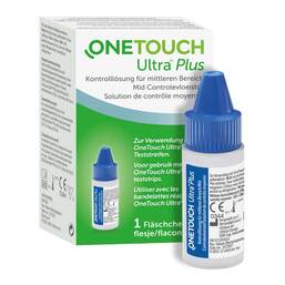 Abbildung: One Touch Ultra Plus Kontrolllösung mittel 3.8 ml, Lösung PZN 13881539