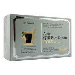 Abbildung: Q10 Bio Qinon Gold 100 mg Pharma Nord Kapseln Kapseln, 150 St PZN 13881628