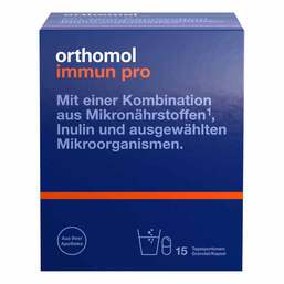 Abbildung: Orthomol Immun pro Granulat / Kapsel 15 St, Granulat PZN 13886287