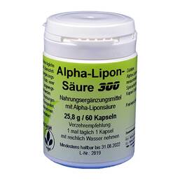 Abbildung: Alpha Liponsäure 300 Kapseln 60 St, Kapseln PZN 13888783