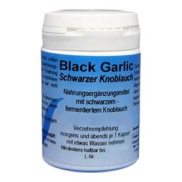 Abbildung: Black Garlic schwarzer Knoblauch Kapseln 120 St, Kapseln PZN 13888808