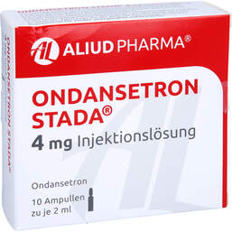 Abbildung: Ondansetron STADA 4 mg Injektionslösung 10 St, Injektionslösung PZN 13892980