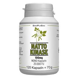 Abbildung: Nattokinase 100 mg Mono 20.000 FU Kapseln Kapseln, 120 St PZN 13894128