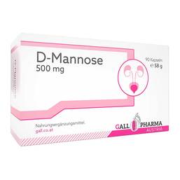 Abbildung: D-Mannose 500 mg GPH Kapseln 90 St, Kapseln PZN 13894571