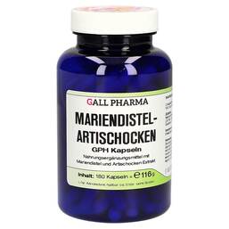 Abbildung: Mariendistel Artischocken GPH Kapseln Kapseln, 180 St PZN 13894625