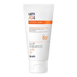 Abbildung: Leti AT4 Defense SPF 50+ Gesichtscreme 50 ml, Creme PZN 13898505