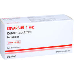 Abbildung: Envarsus 4 mg Retardtabletten 90 St, Retard-Tabletten PZN 13900998