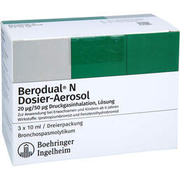 Abbildung: Berodual N Dosieraerosol 3X10 ml, Dosieraerosol PZN 13901348