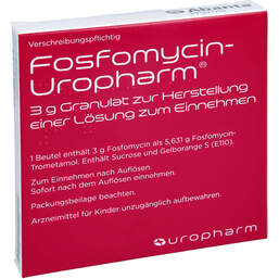 Abbildung: Fosfomycin Uropharm 3 g Granulat zur Herstellung e.Lösung zum Einnehmen  1 St, Granulat PZN 13907339