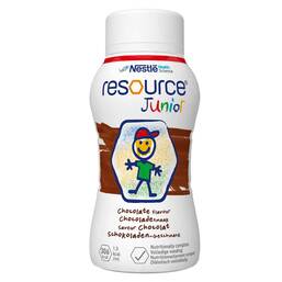 Abbildung: Resource Junior Schokoladen-Geschmack flüssig 6X4X200 ml, Flüssigkeit PZN 13912381