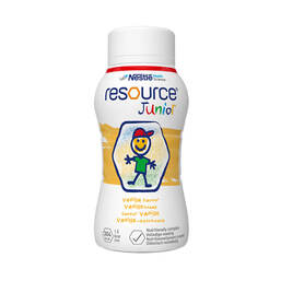 Abbildung: Resource Junior Vanille-Geschmack flüssig Flüssigkeit, 4X200 ml PZN 13912429