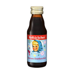 Abbildung: Rabenhorst Rotbäckchen kleines Dankeschön Bio mini Saft, 125 ml PZN 13919555