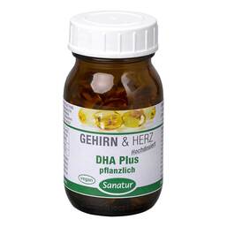 Abbildung: DHA Plus pflanzlich Kapseln 80 St, Kapseln PZN 13919584