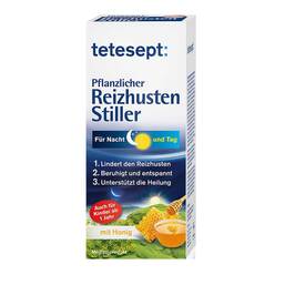 Abbildung: Tetesept Pflanzlicher Reizhusten Stiller Saft Saft, 125 ml PZN 13921931