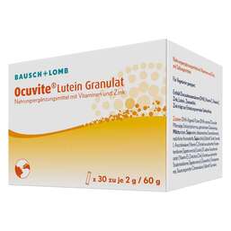 Abbildung: Ocuvite Lutein Granulat Granulat, 30 St PZN 13922267