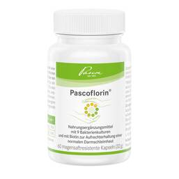 Abbildung: Pascoflorin magensaftresistente Kapseln Kapseln magensaftresistent, 60 St PZN 13923574