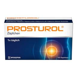 Abbildung: PROSTUROL® Zäpfchen Suppositorien, 10 St PZN 13923692
