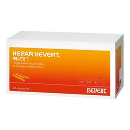 Abbildung: Hepar Hevert injekt Ampullen 100X2 ml, Ampullen PZN 13923835