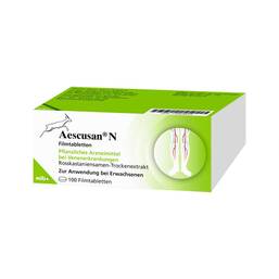 Abbildung: Aescusan N Filmtabletten 100 St, Filmtabletten PZN 13964455