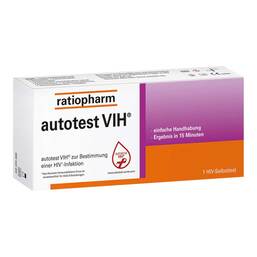 Abbildung: Autotest VIH HIV-Selbsttest ratiopharm Test, 1 St PZN 13965199