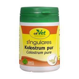 Abbildung: Singulares Kolostrum pur Pulver vet. (für Tiere) Pulver, 100 g PZN 13965578