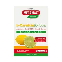 Abbildung: L-Carnitin Bonbons Megamax Bonbons, 95 g PZN 13966566