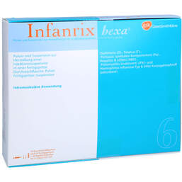 Abbildung: Infanrix hexa Fertigspritze Pulver und Suspension z.H.einer Injektionssuspension  10 St, Injektionssuspension PZN 13970384