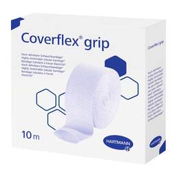 Abbildung: Coverflex Grip Schlauchbandage elastisch F 10 cmx10 m 1 St, Verband PZN 13971372