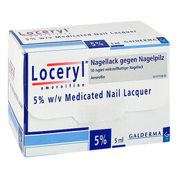 Abbildung: Loceryl Nagellack gegen Nagelpilz Direkt-Applikat. 1X5 ml, Wirkstoffhaltiger Nagellack PZN 13971768