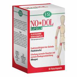 Abbildung: NO Dol Glucosamin MSM Teufelskralle Kapseln Kapseln, 60 St PZN 13974560