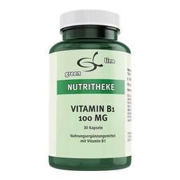 Abbildung: Vitamin B1 100 mg Kapseln 30 St, Kapseln PZN 13974726
