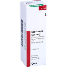 Abbildung: Diprosalic Lösung 0,64 mg / g + 20 mg / g 30 ml, Lösung PZN 13981301