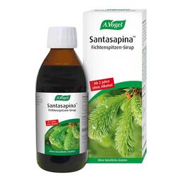 Abbildung: A.VOGEL Santasapina ohne Alkohol Rottannen-Sirup 200 ml, Sirup PZN 13985954