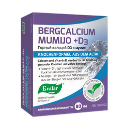 Abbildung: Bergcalcium Mumijo + D3 Tabletten Tabletten, 80 St PZN 13987002