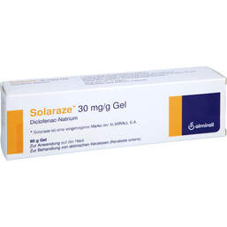 Abbildung: Solaraze 3% Gel 90 g, Gel PZN 13987485