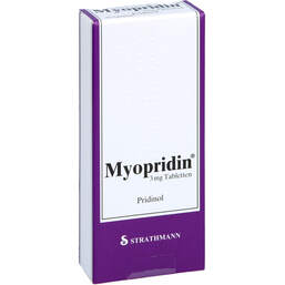 Abbildung: Myopridin 3 mg Tabletten 20 St, Tabletten PZN 13988450